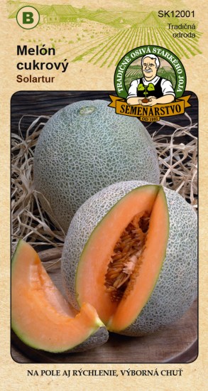 melon cukrovy solartur, melon cukrovy, melon, semena melonu, semena melona, melon cukrovy