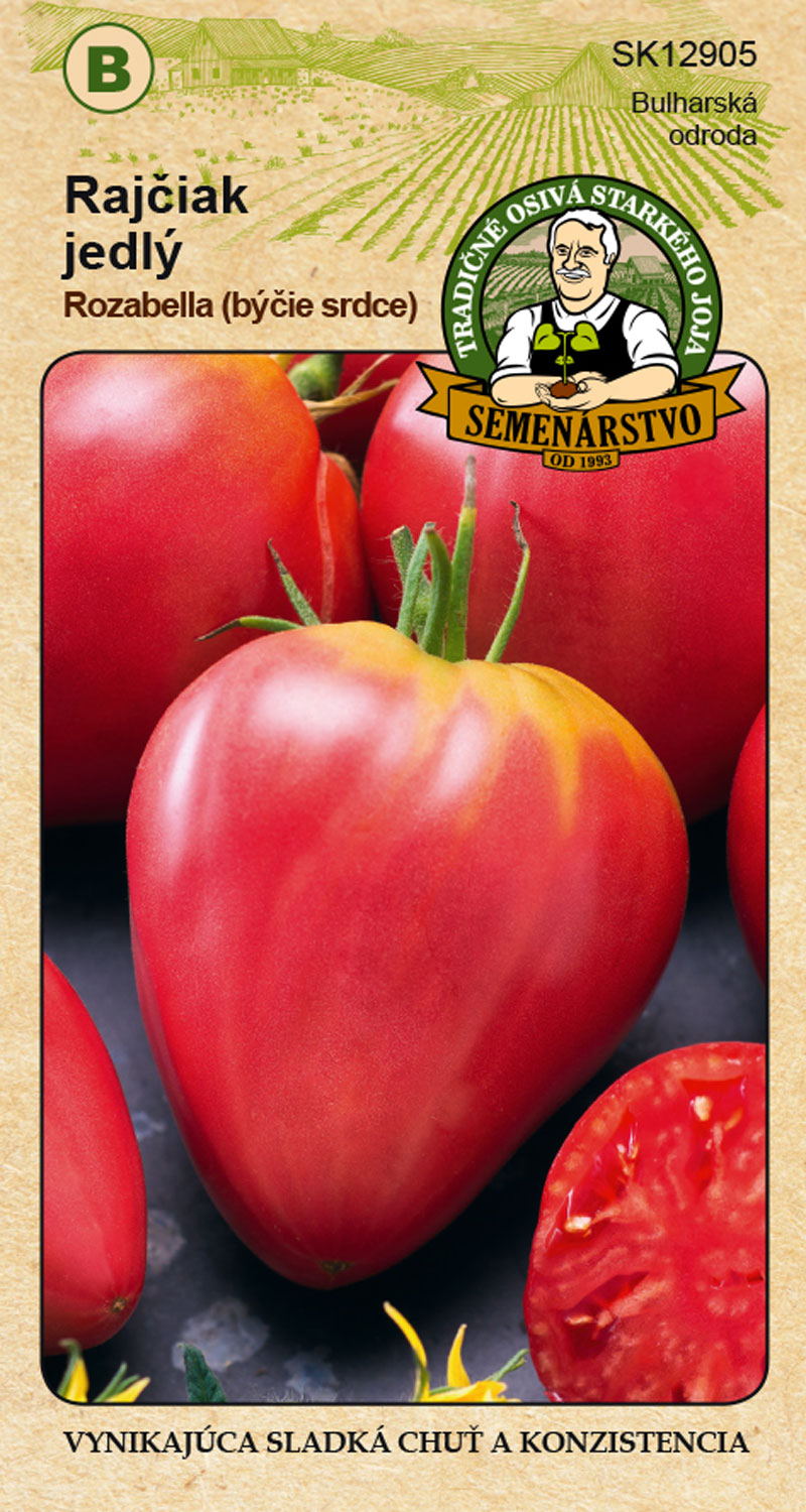 rajčiak jedlý rozabella, rajčiak jedlý, rajčiak rozabella, rajčiak, paradajka, paradajky, semená paradajok